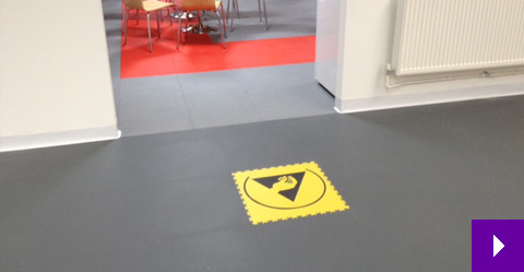 Antistatic Floor Tiles